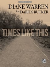 Times Like This piano sheet music cover